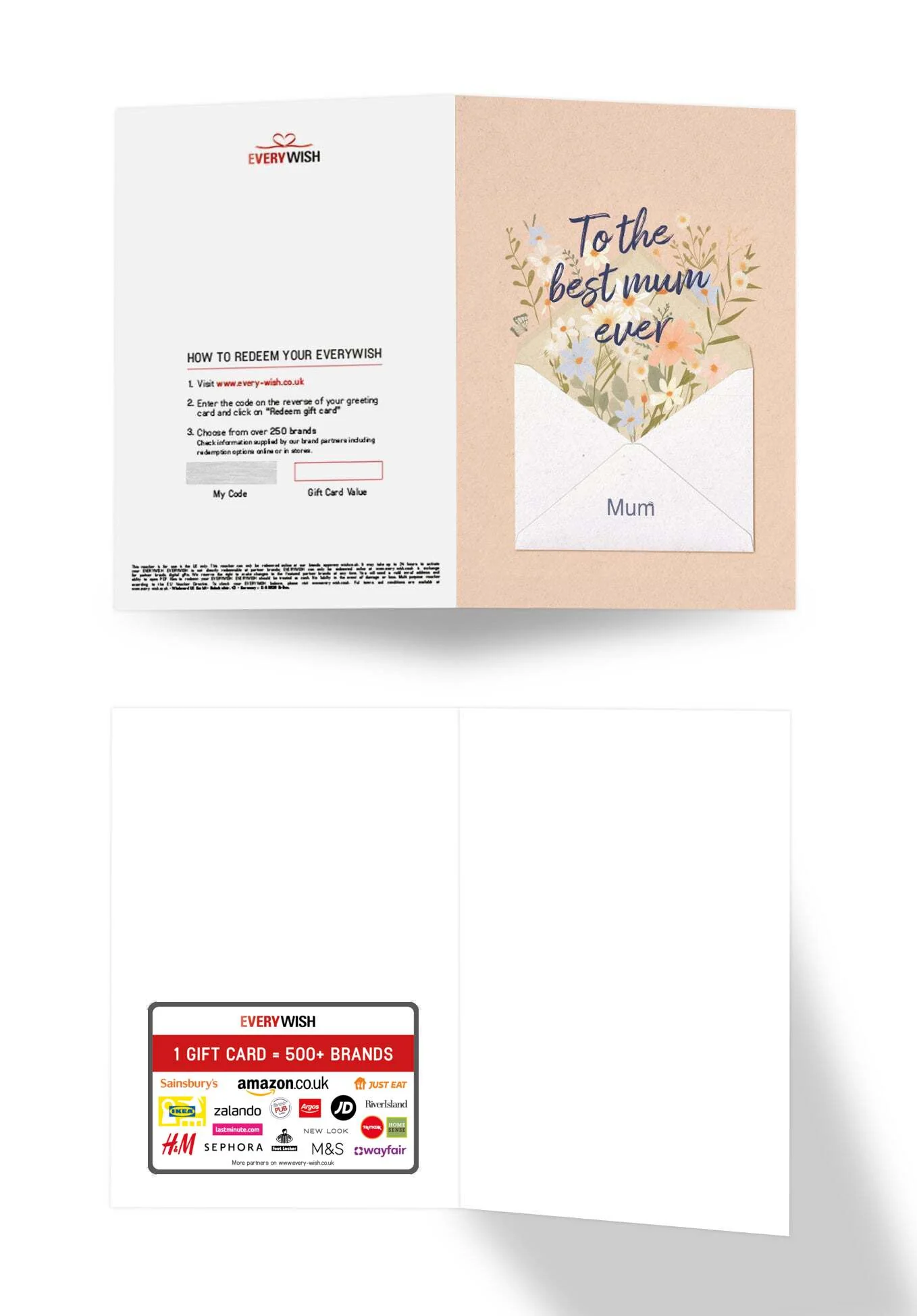 Best Mum ever - Letter Flowers - Image 3