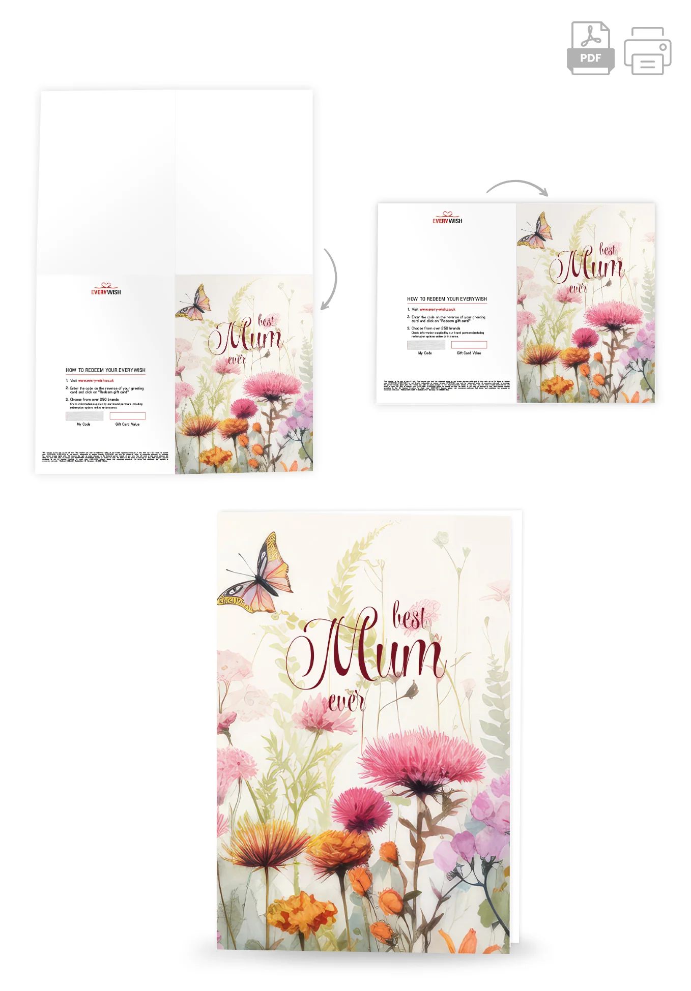 Best Mum ever - Meadow of Flowers - Image 4