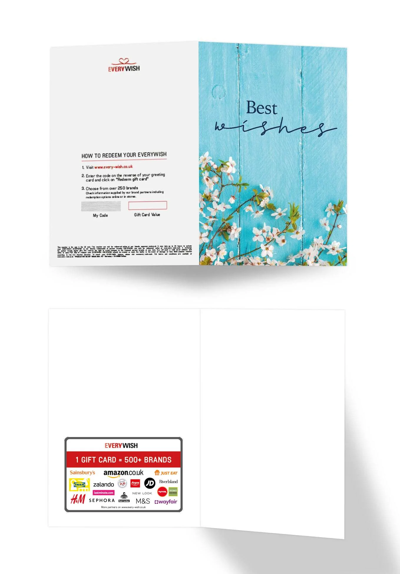 Best Wishes - Wood Blue - Image 3