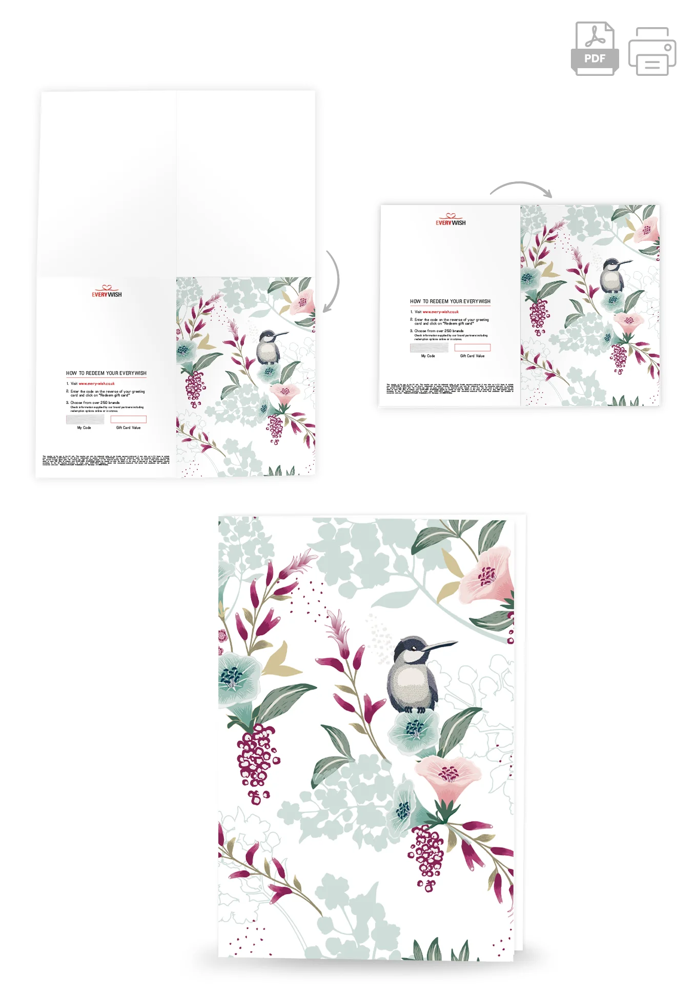 Bird on flower - Image 4
