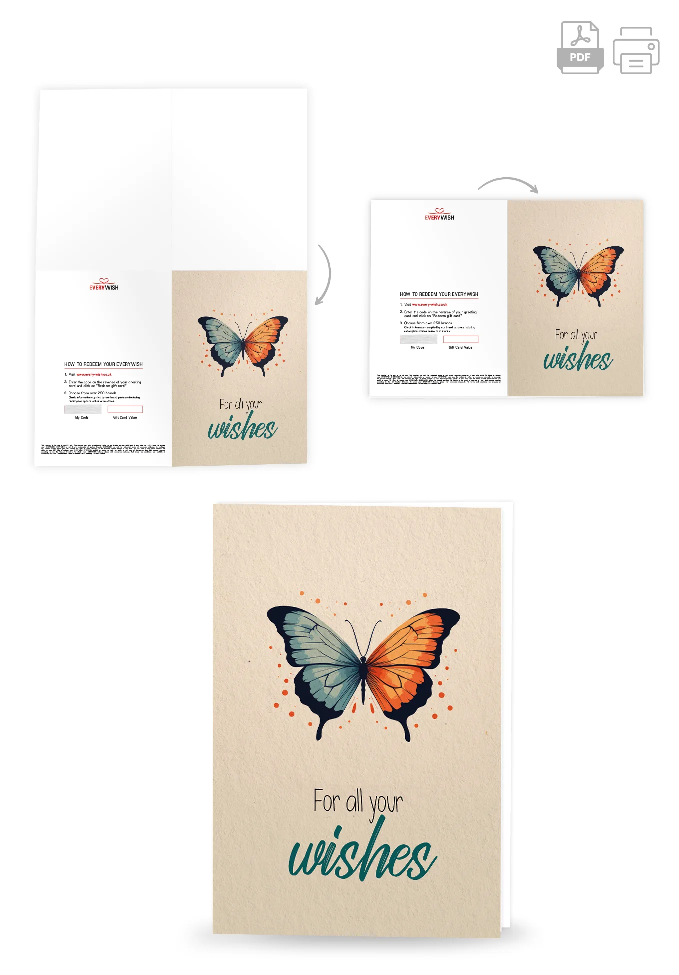 For all your wishes - Butterfly - Image 4