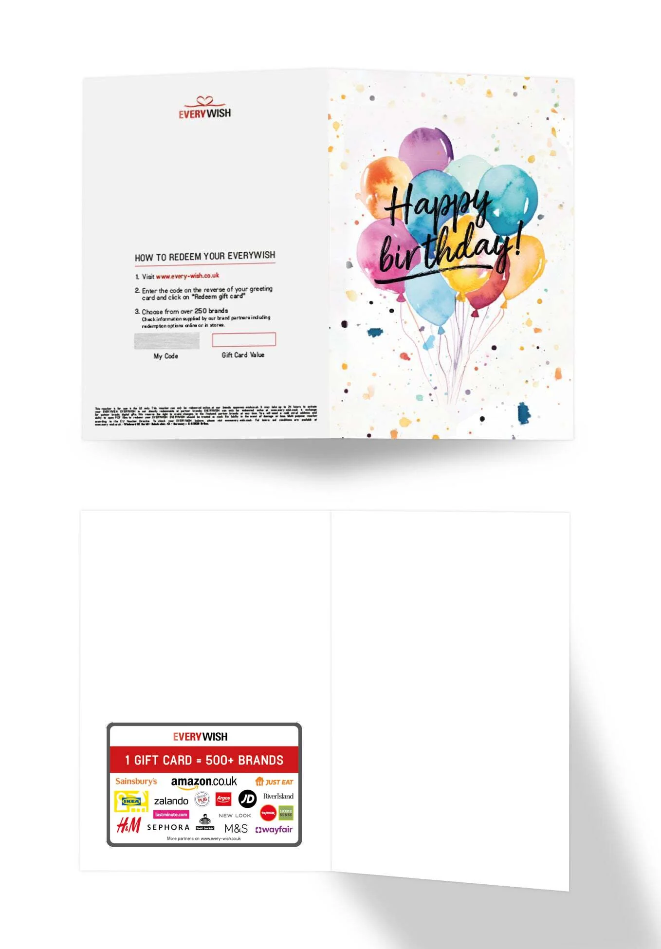 Happy Birthday - Colourful balloons - Image 3