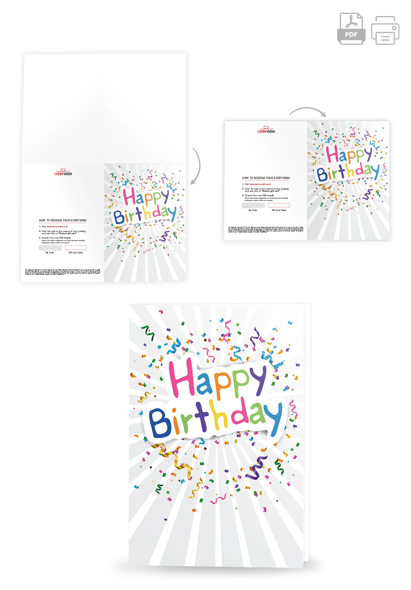 Happy Birthday - Confetti - Image 4