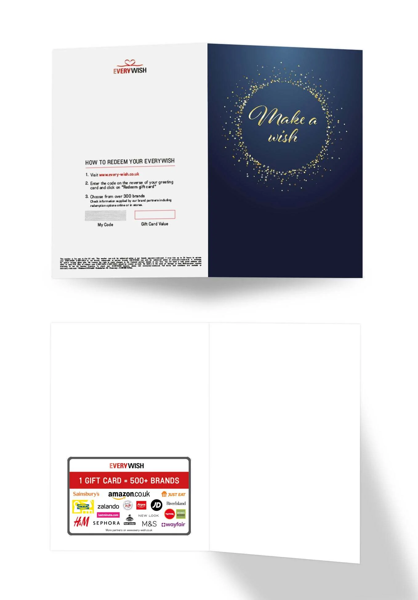 Make a wish - Gold Blue - Image 3