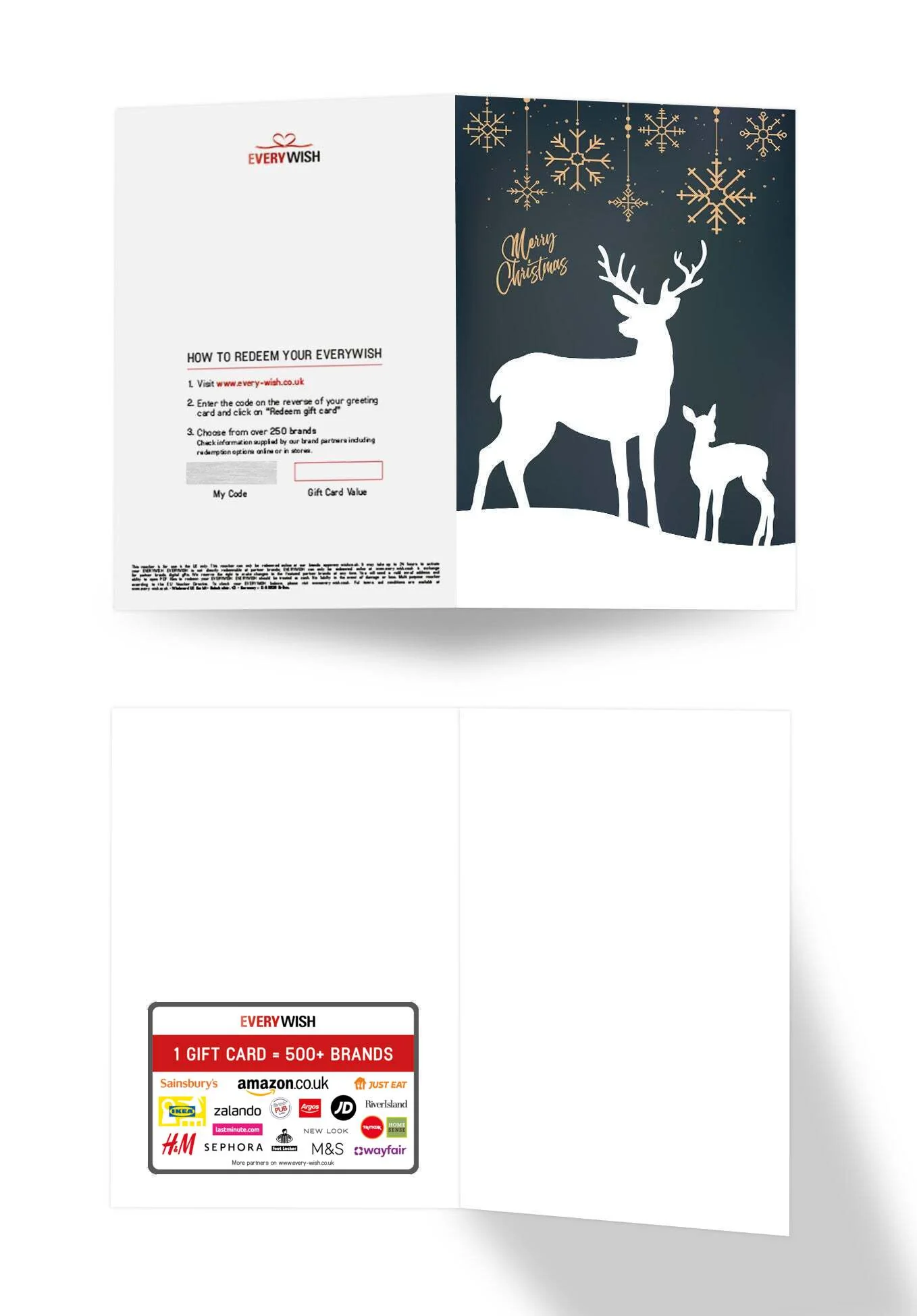 Merry Christmas - Reindeer Green - Image 3