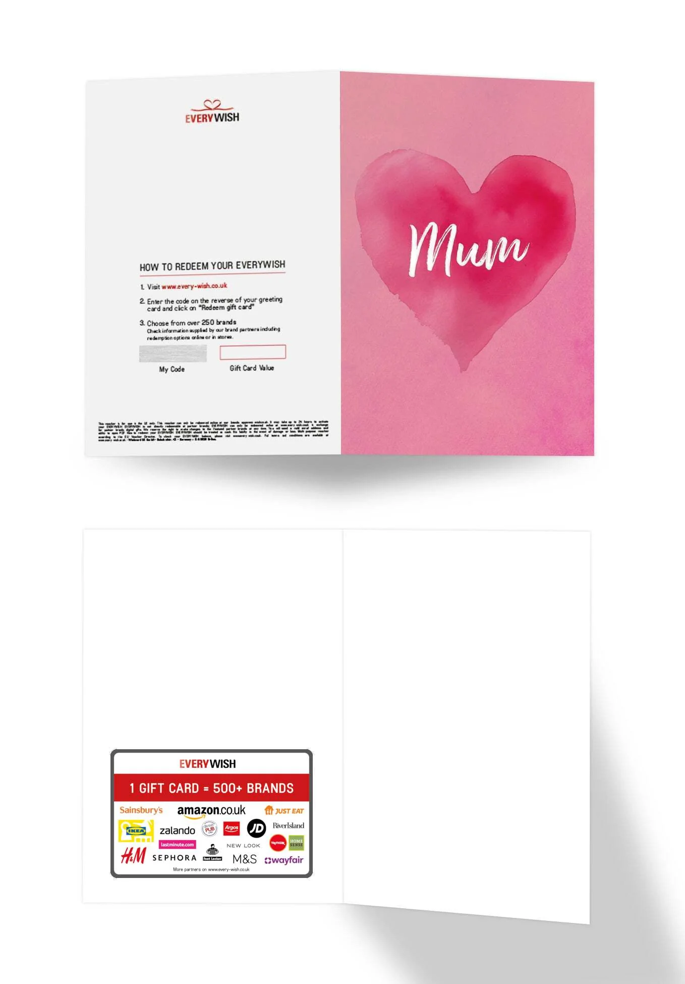 Mum - Pink Heart - Image 3