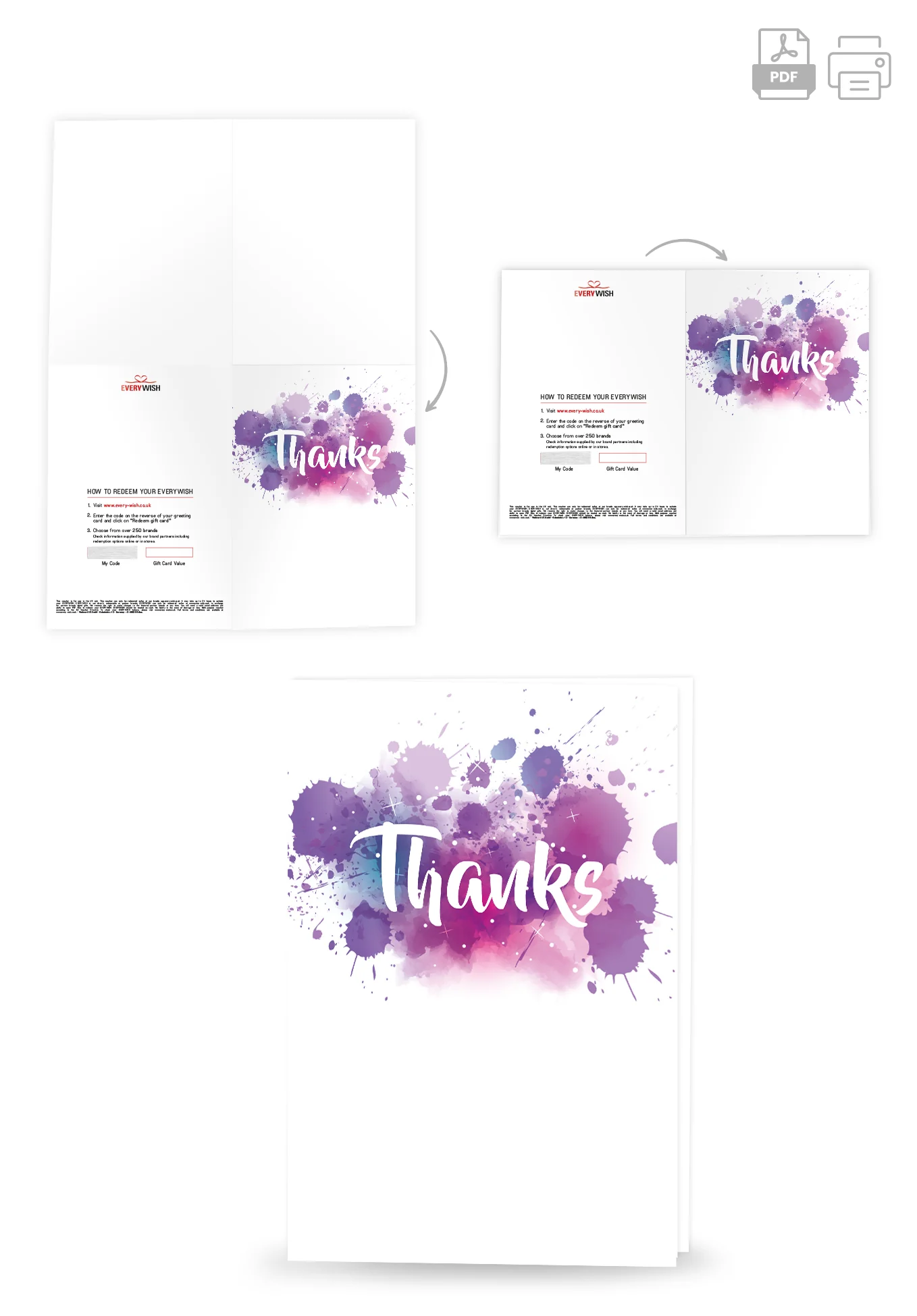 Thanks - Purple - Image 4